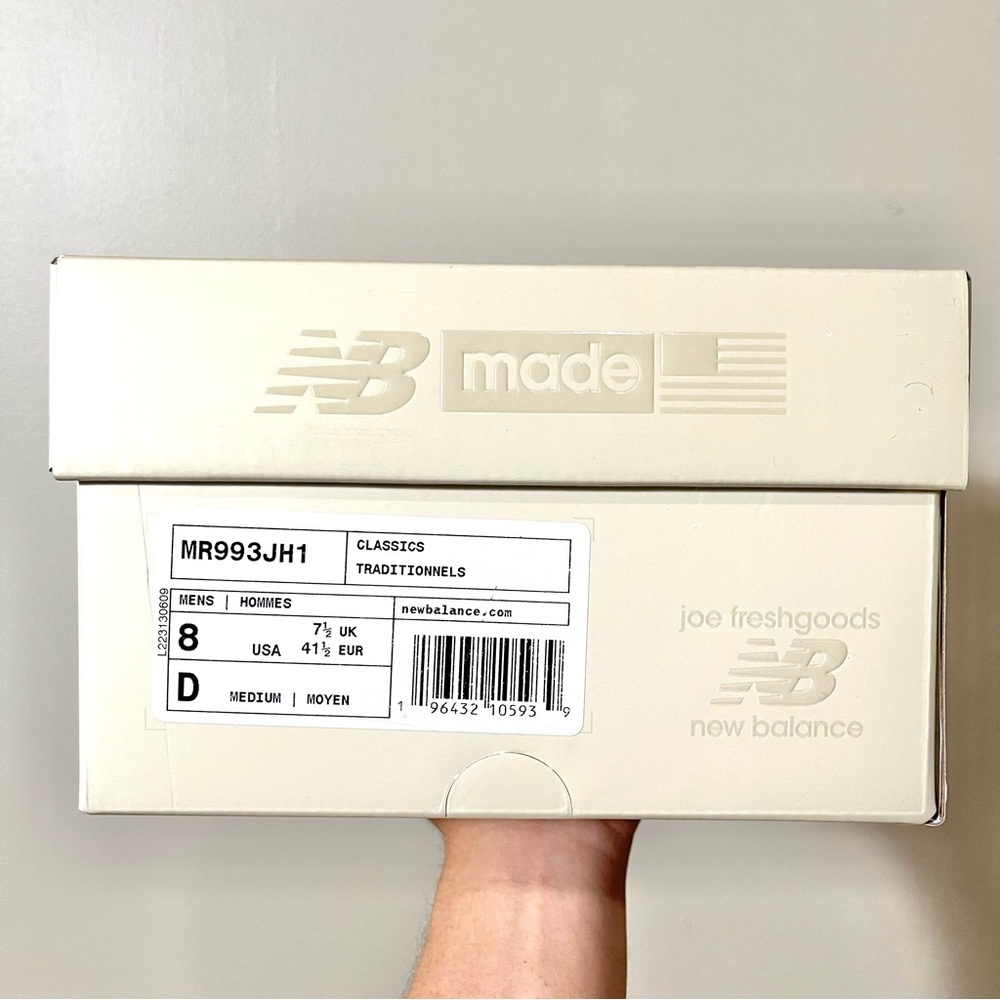 Joe Freshgoods X New Balance 993 Performance Art Powder Pink - Picture 9 of 12